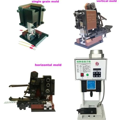 Electric Terminal Crimper 1.5T Low noise Crimping Machine Vertical Horizontal Single Grain Mold