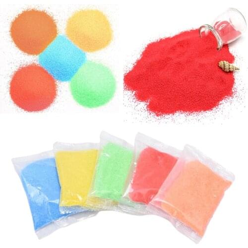 Quartz Sand Fairy Garden Artificial Powder Mini Snow Micro Landscape Decor Craft Kids Toy DIY Sand Table Accessories 40g/Pack