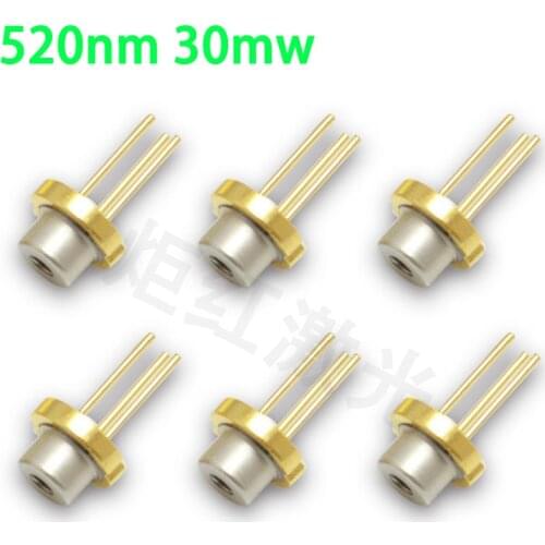 Sharp GH05130C2GL φ5.6mm Green 515nm 520nm 30mw 35mw Laser Diode (Stem Isolated)