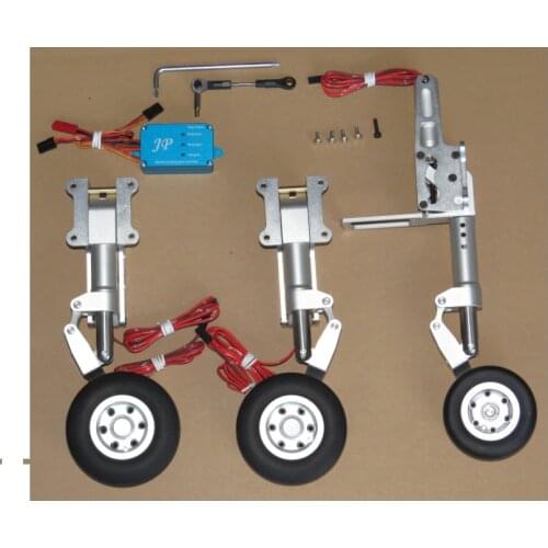 JP Hobby Metal Landing Gear Brake Wheels 75mm For 12-17 Kgs RC Turbine Plane Model Freeshipping