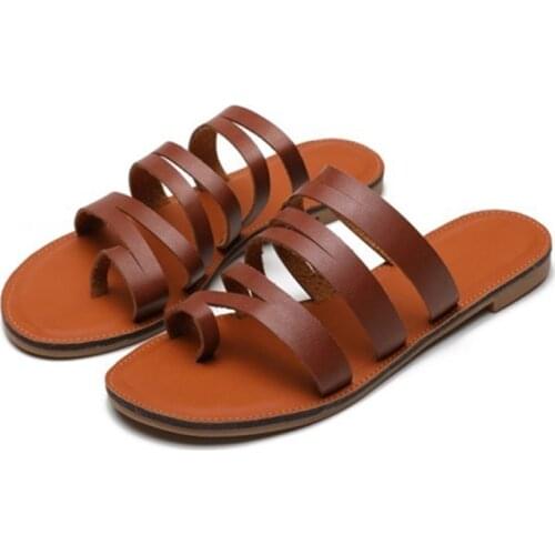 Sepatu Wanita Kolam Datar Anti-Slip Musim Panas Pantai Sandal Kasual Sandal Wanita Sandal Jepit Wanita Ukuran Plus Sepatu Zapato