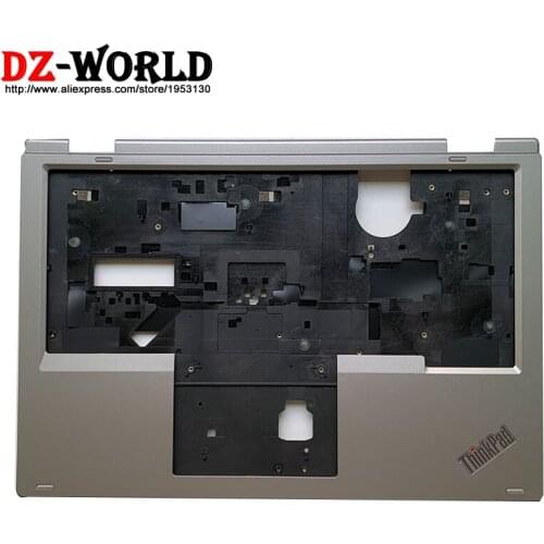 New Original Silver Upper Case C Cover Palmrest Keyboard Bezel Without Fingerprint Hole Thinkpad S2 L380 Yoga Laptop 02DA299