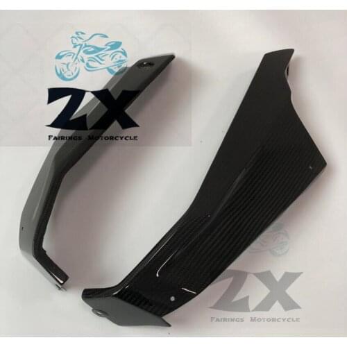 A pairs Motorcycle Parts carbon For NINJA400 2018 2019 2020 lower side left and right Fairing abs injection good qulatiy