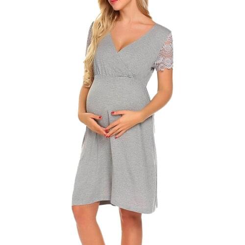 SAGACE Maternity Short Dresses