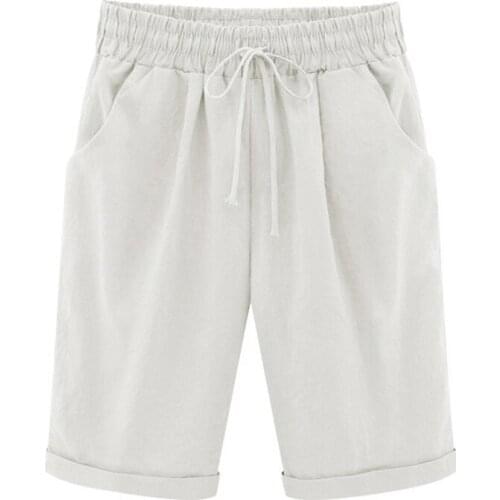 Summer Solid Color Draw String High Waist Straigh Pocket Shorts Women Casual Streetwear Beach Party Holiday Short Pants