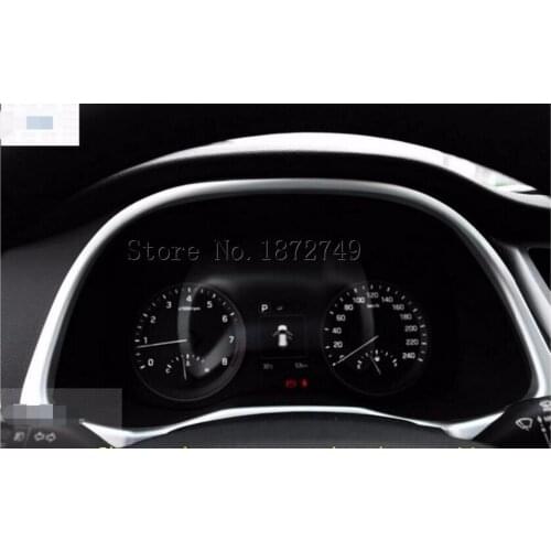 Interior For Hyundai Tucson 2016 ABS Tuning Special Instrument Panel Decorative Frame Cover Trim