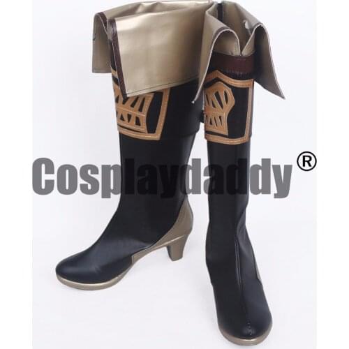 SINoAlice Breaker Hansel and Gretel Retro High Heel Cosplay Long Boots Shoes S008