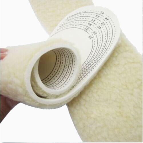 Winter Wool Warm Heated Insoles Thermal Thickened Warm Keeping Shoes Pad For Men And Women Unisex