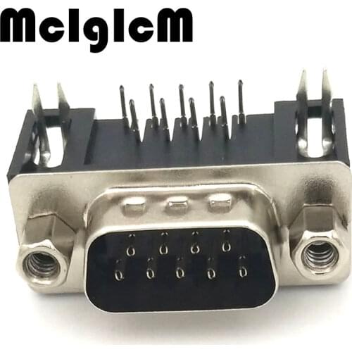 10pcs/lot RS232 Serial Port Connector DR9 9Pin Adapter male Special promotion Free shipping