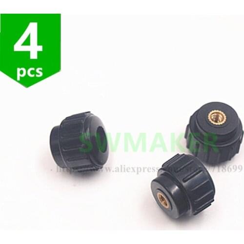 4pcs M3 M4 Leveling Thumb Screw Nut For Reprap 3D Printer Spring-Loaded Heated Bed spare parts