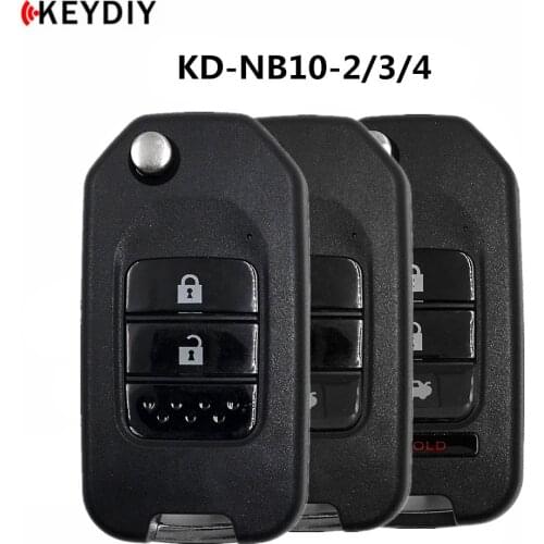 5pcs,KEYDIY KD900/KD-X2 Key Programmer NB10-3/4 Universal Multi-functional KD MINI Remote Suitable For All B And NB Series