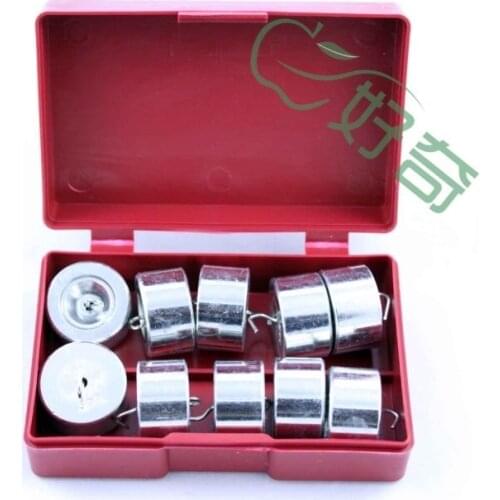 50g ,10 pcs hooked weight set ,educational equipment ,laboratory glass water ,lab equipment