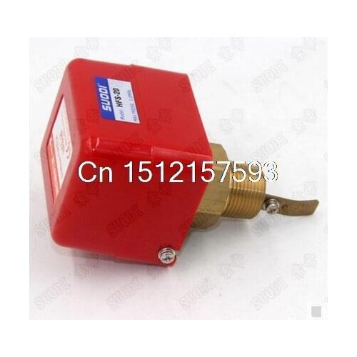 AC 250V 15A SPDT Plastic Case Water Flow Control Switch Red Shell
