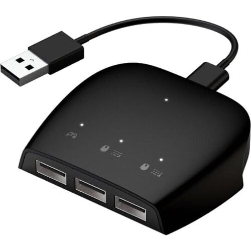 Keyboard Mouse Converter Adapter for NS Switch/PS3/PS4/XBOX ONE/XBOX 360 Handle Controller Gaming Accessories