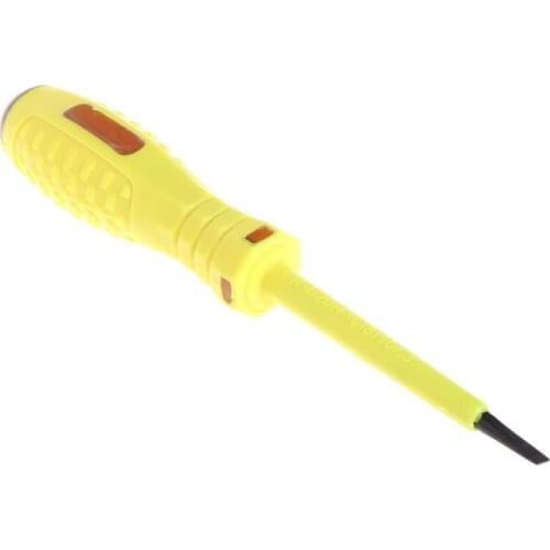 AIMOMETER 100-500V Voltage Detector Slotted Screwdriver Electric Tester Test Pen LED Light