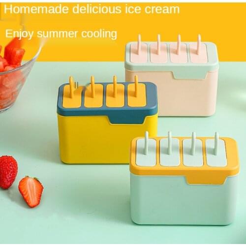 DIY Popsicle Ice Cream Mold Creative Homemade Ice Cream Ice Cream Mold Long Handle Popsicle Household Mold