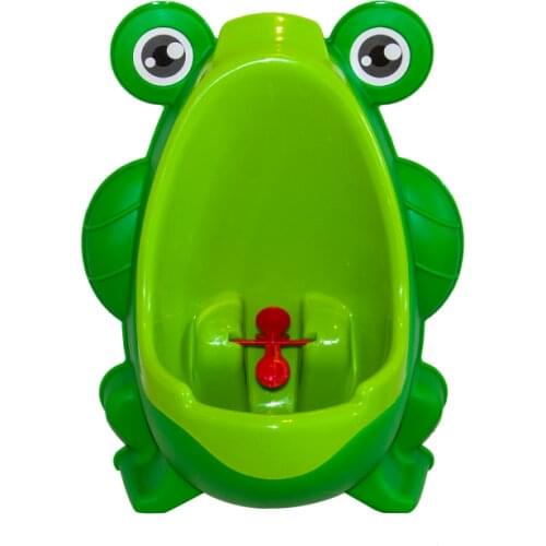 Frog Baby Boy Potty Toilet Urinal Kids Potty training Baby Boys Pee Toilet infant Bathroom Wall-Mounted Urinal Travel Potty