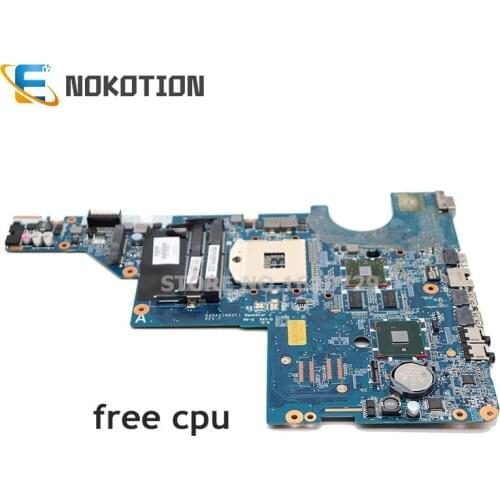 NOKOTION 595183-001 615578-001 615580-001 Laptop motherboard For HP CQ42 G42 G62 CQ62 DA0AX1MB6F0 DA0AX1MB6H0 HM55 DDR3 ati GPU