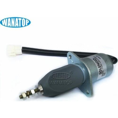 New Fuel Stop Solenoid 1753ES-24A3UC5B1S1 for Yanmar Mini Excavator B27-2 B22 B50-2