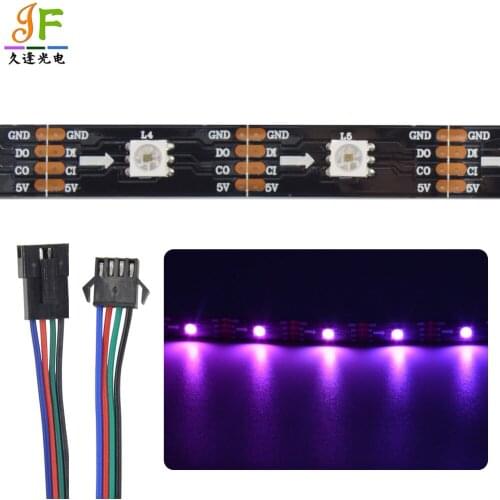 100m 20x5m 5V SK9822 36 Leds/m addressable Color Pixel LED IP20/IP65/IP67 Strip Light DATA and CLOCK seperately Same as APA102