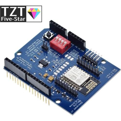 ESP8266 ESP-12E UART WIFI Wireless Shield Development Board For Arduino UNO R3 Circuits Boards Modules ONE
