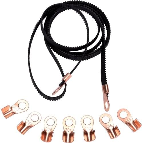 BIQU 3D Printer Parts GT2 Belt Brass Clip Compatible GT2 6MM Belt Fixed Practical for 3D Printer