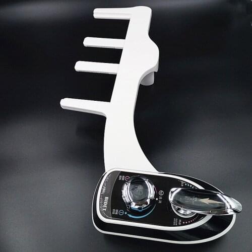 Toilet seat bidet with hot water spray,retractable Dual self-cleaning nozzle bidet wash woman,non electronic toilet shower bidet