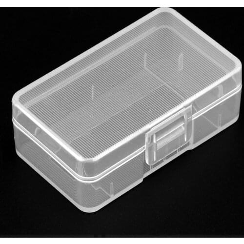 Soshine Portable Hard Plastic Case Holders Storage Box for 1 Piece 9V Battery