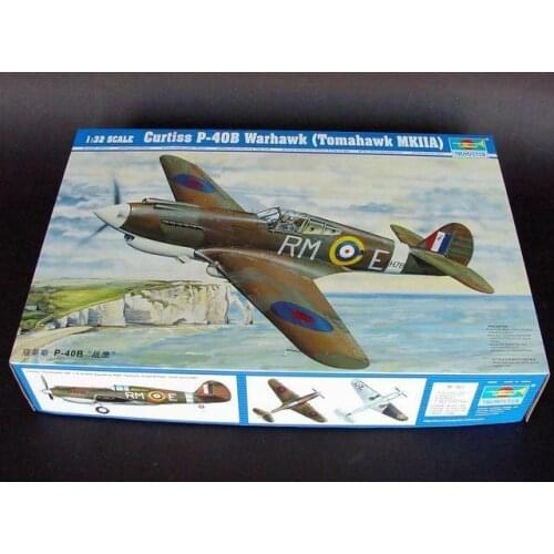 Trumpeter 02228 1/32 P-40B Warhawk (Tomahawk MKIIA) model kit