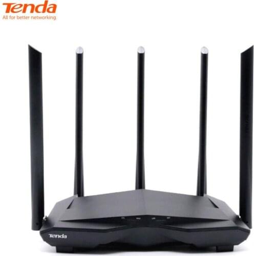 Tenda AC11 AC1200 Wifi Router Gigabit 2.4G 5.0GHz Dual-Band 1167Mbps Wireless Router Wifi Repeater with 5 High Gain Antennas