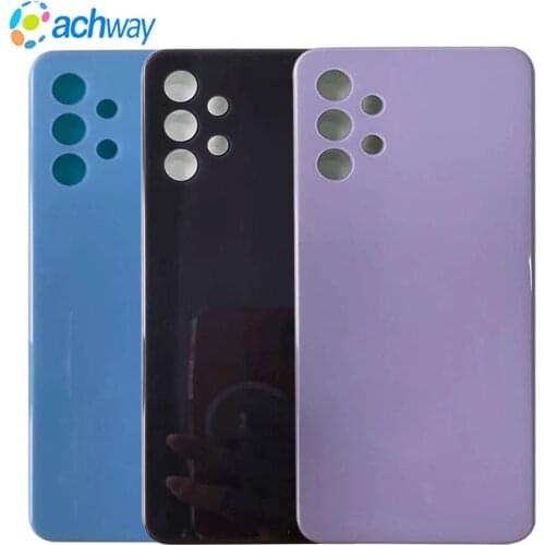 For SAMSUNG Galaxy A32 SM-A325F, SM-A325F/DS Battery Cover Door Rear Glass Housing Case Replace For SAMSUNG A32 Battery Cover