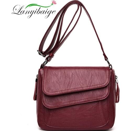 Woman bag bolsas feminina Women Leather Messenger Bag Designer Shoulder Bag High Quality Crossbody Bags sac main femme handbag