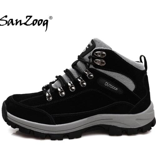 Winter Hiking Shoes Men Women Outdoor Trail Trekking Mountain Boots Botas Senderismo Hombre Mujer Wanderschuhe Sepatu Gunung