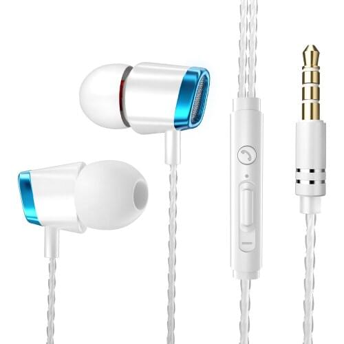 100pcs Heavy bass in-ear earphones for oppo vivo Huawei millet universal