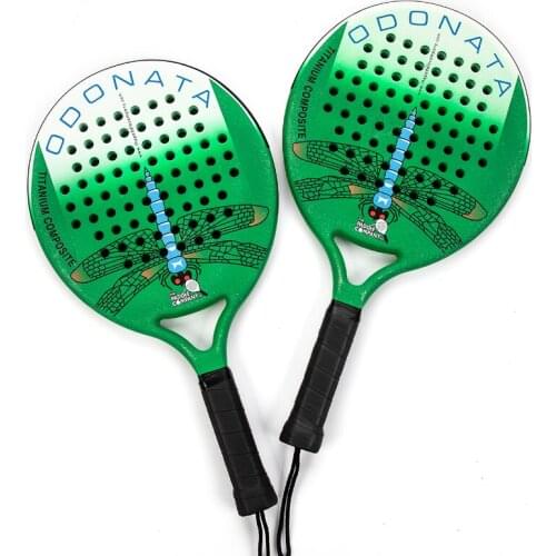 2021 Adult Professional Full Carbon Fiber Beach Tennis Racket EVA Face Raqueta Unisex Training Equipment -41