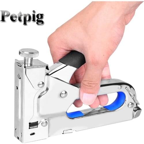 3 In1 Portable Wood Tools Riveter Guns Multitool Hand Tool Manual Code Nail Gun Tool Set Door Nailers Rivet Tool