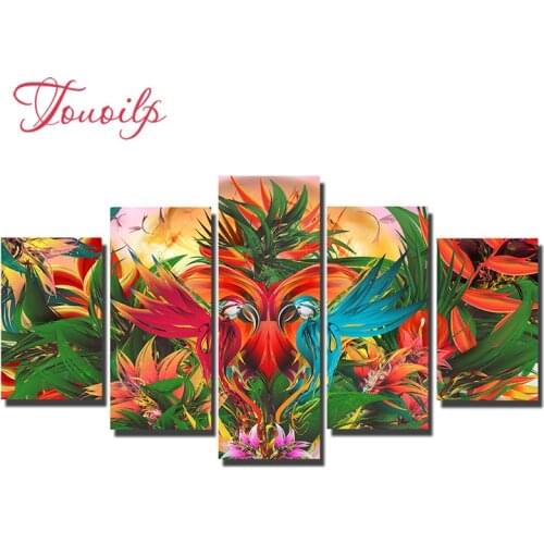 5d 5ps Abstract Flowers 5d diamond painting crystal 5d diamond embroidery spuare&round crystal painting cross stitchsets