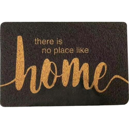 60% Hot Sale Smudge-Proof Doormat Removing Dust Multiple Patterns Home Decorative Front Door Entrance Mat for Home PVC Door Mat
