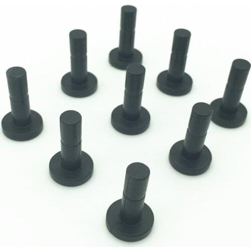 A237 Free shipping 1/4'' slip lock end plug choke plug black cap for misting accessories 8pcs