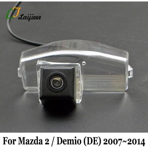 Car Reverse Camera For Mazda 2 Mazda2 DE 2007 2008 2009 2010 2012 2013 2014 / CCD Auto Parking Backup Camera For Mazda Demio DE