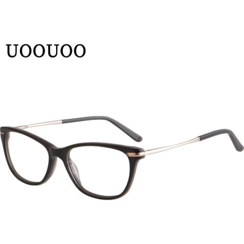 UOOUOO Brand Progressive Multifocal Reading Glasses men woman anti blue light acetate optical frame prescription eyewear RD642