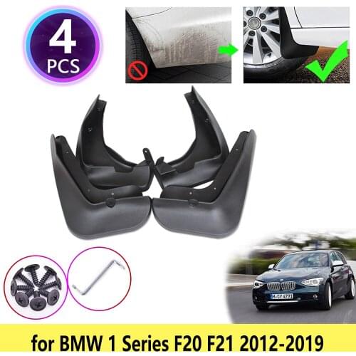 For BMW 1 Series F20 F21 2012 2013 2014 2015 2016 2017 2018 2019 Mudguards Mudflaps Fender Mud Flaps Splash Guards Accessories