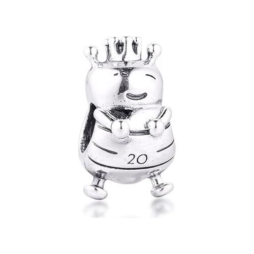CKK 2020 Summer Queen Bee Charms 925 Original Fit Pandora Bracelets Sterling Silver Charm Beads for Jewelry Making DIY