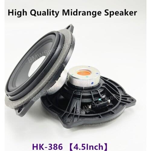 Door Panel Midrange Speaker For BMW E81 E82 E87 E88 E90 E91 E92 E93 F10 F11 M5 F90 X1 E84 3 5 X1 Series 4.5 Inch LoundSpeakers