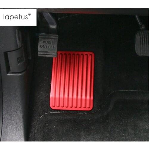 Lapetus 3 Color ! Accessories For Ford F150 2015 2016 2017 Left Side Foot Rest Pedal Plate Bezel Molding Cover Kit Trim 1 Piece
