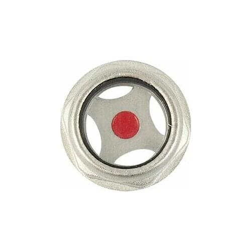 Fitting Metal Case 27mm Threaded Oil Sight Window Glass