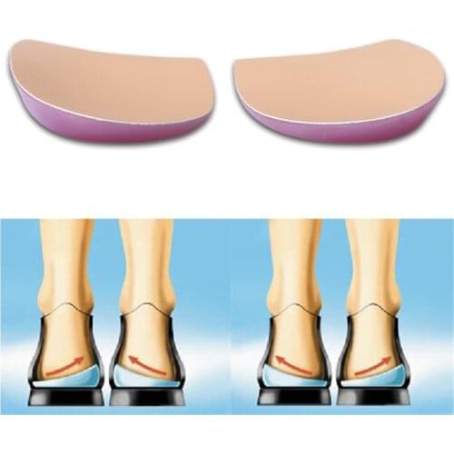 1Pair New Orthopedic Heel Insoles Correct O-leg X-leg Splay Foot Orthotics Shoes Pad Create Beauty Leg Feet Care For Men/Women