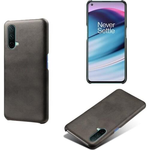 Luxury Vegan PU Leather Cover For OnePlus Nord CE N10 5G N100 Funda Wearable Slim Coque For 1+ 8 9 7 7T Pro 6 5 T 9R 9E 8T Case