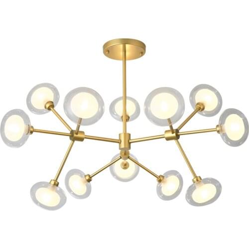 Nordic magic bean molecular lamp living room bedroom modern simple creative personality restaurant hotel branch LED chandelier