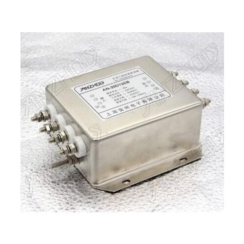 Three Phase Power filter 20A 380V/440V AN-20D12EB Bolt Type Filter Inductor Connector